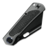 Coltello pieghevole Kunwu Knives Cochise - DLC - Titanium + Carbon Fiber Inlay
