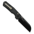 Kunwu Knives Compact Chad - DLC - Carbon Fiber összecsukható kés, fekete
