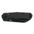 Kunwu Knives Compact Chad - DLC - Carbon Fiber összecsukható kés, fekete