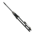 Kunwu Knives Compact Chad - DLC - Carbon Fiber összecsukható kés, fekete