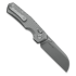 Kunwu Knives Compact Chad - Stonewashed - Titanium Taschenmesser, Diamond Texture