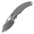 Kunwu Knives ComPadre - Satin - Titanium összecsukható kés, Diamond Texture