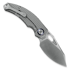 Kunwu Knives ComPadre - Satin - Titanium fällkniv, Diamond Texture