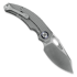 Kunwu Knives ComPadre - Satin - Titanium összecsukható kés, Diamond Texture