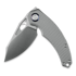 Kunwu Knives ComPadre - Satin - Titanium összecsukható kés, Diamond Texture