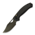 Kunwu Knives Django - DLC - Carbon Fiber összecsukható kés, fekete