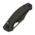 Kunwu Knives Django - DLC - Carbon Fiber sulankstomas peilis, juoda