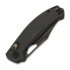 Kunwu Knives Django - DLC - Carbon Fiber összecsukható kés, fekete