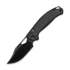 Kunwu Knives Django XL - DLC - Carbon Fiber sulankstomas peilis, juoda