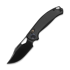 Skladací nôž Kunwu Knives Django XL - DLC - Carbon Fiber, čierna
