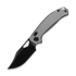Kunwu Knives Django XL - DLC - Titanium סכין מתקפלת, Diamond Texture