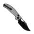 Kunwu Knives Django XL - DLC - Titanium kääntöveitsi, Diamond Texture