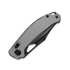 Kunwu Knives Django XL - DLC - Titanium סכין מתקפלת, Diamond Texture