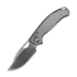 Складний ніж Kunwu Knives Django XL - Satin - Titanium, Orange Peel Texture