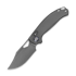 Kunwu Knives Django XL - Stonewashed - Titanium סכין מתקפלת, Diamond Texture