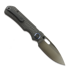 Navalha Kunwu Knives Excalibur Compact Verta - DLC - Carbonfiber
