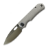 Skladací nôž Kunwu Knives Excalibur Compact Verta - DLC - Titanium, Honeydew Texture