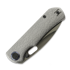 Складной нож Kunwu Knives Excalibur Compact Verta - DLC - Titanium, Honeydew Texture