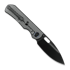 Kunwu Knives Excalibur - DLC - Titanium folding knife, Diamond Texture