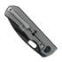 Kunwu Knives Excalibur - DLC - Titanium folding knife, Diamond Texture