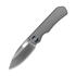 Kunwu Knives Excalibur - Satin - Titanium kääntöveitsi, Diamond Texture