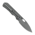 Kunwu Knives Excalibur - Stonewashed - Titanium Taschenmesser, Diamond Texture