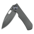 Kunwu Knives Excalibur - Stonewashed - Titanium folding knife, Diamond Texture