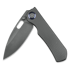 Kunwu Knives Excalibur - Stonewashed - Titanium Taschenmesser, Diamond Texture