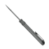 Kunwu Knives Excalibur - Stonewashed - Titanium Taschenmesser, Diamond Texture