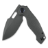 Coltello pieghevole Kunwu Knives Gringo - Stonewashed - Titanium, Honeydew Texture