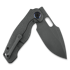 Coltello pieghevole Kunwu Knives Gringo - Stonewashed - Titanium, Honeydew Texture