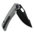 Kunwu Knives Jericho - DLC - Titanium sulankstomas peilis, Honeydew Texture + Timascus Inlay