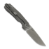 Kunwu Knives Mini TAO - Satin - Titanium Taschenmesser, Orange Peel Texture