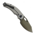 Kunwu Knives Padre - DLC - Titanium összecsukható kés, Diamond Texture