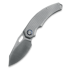 Kunwu Knives Padre - Satin - Titanium összecsukható kés, Diamond Texture