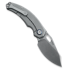 Kunwu Knives Padre - Satin - Titanium összecsukható kés, Diamond Texture