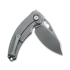 Kunwu Knives Padre - Satin - Titanium összecsukható kés, Diamond Texture