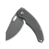 Kunwu Knives Padre - Stonewashed - Titanium foldekniv, Diamond Texture