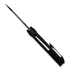 Kunwu Knives Primo - DLC - Titanium sulankstomas peilis, juoda
