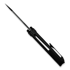 Kunwu Knives Primo - DLC - Titanium összecsukható kés, fekete