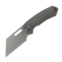 Kunwu Knives Primo - Stonewashed - Titanium folding knife, Raindrop Texture