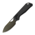 Kunwu Knives Pulsar - DLC - Carbon Fiber Taschenmesser, schwarz