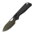 Kunwu Knives Pulsar - DLC - Carbon Fiber kääntöveitsi, musta