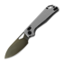 Kunwu Knives Pulsar - DLC - Titanium Taschenmesser, Diamond Texture