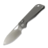 Складной нож Kunwu Knives Pulsar - Satin - Titanium, Orange Peel Texture