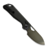 Skladací nôž Kunwu Knives Pulsar XL - DLC - Carbon Fiber, čierna