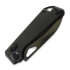 Kunwu Knives Pulsar XL - DLC - Carbon Fiber sulankstomas peilis, juoda