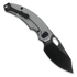 Skladací nôž Kunwu Knives Reverse Tux ComPadre - DLC - Titanium, Diamond Texture