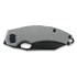 Kunwu Knives Reverse Tux ComPadre - DLC - Titanium sulankstomas peilis, Diamond Texture