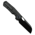Kunwu Knives S-Tao II - DLC - Titanium folding knife, Honeydew Texture + DLC